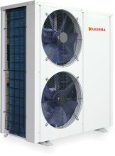 Tankless solar air conditioner water heater/multifunctional monobloc air source heat pump