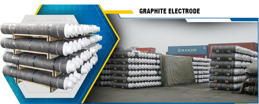 Widely Used RP Graphite Electrode for Steel Plant