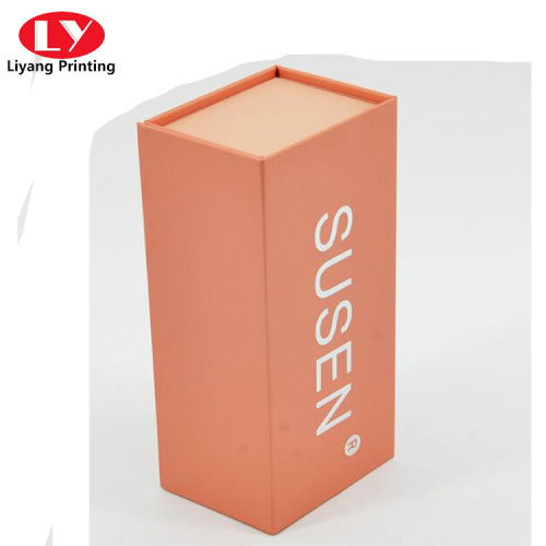 Custom logo printing hair/perfume/belt folding box packaging