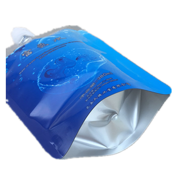 Stand up pouch for packaging hydrogen rich water