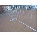 usd iron metal temporary crowd control barriers