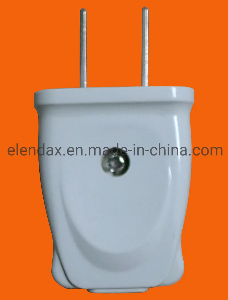 2-контактная вилка питания с плоским контактом (AP6008)