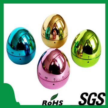 Plating Chrome Egg Kitchen Digital Timer