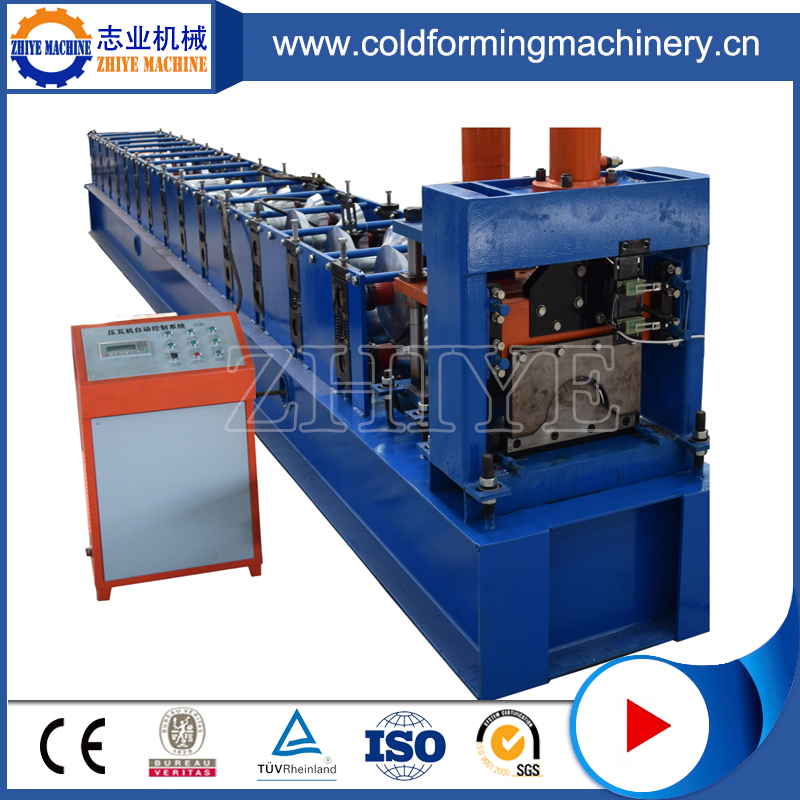 Galvanized Steel Roofing Ridge Cap Cold Forming Machine