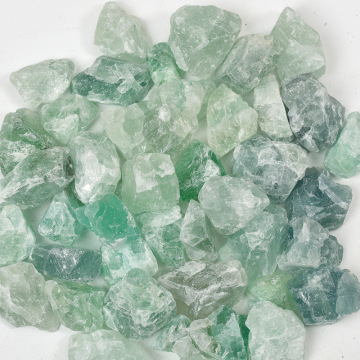 Natural Green Fluorite Crystal Rough Stone - Unpolished Raw Healing Stone