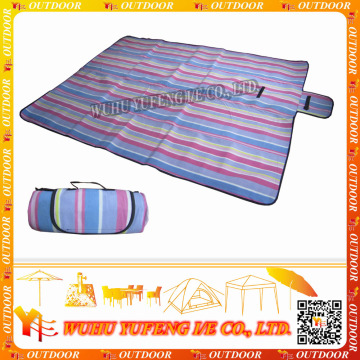 Colorful stripe folding mat picnic mat