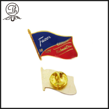 Flag promotional lapel pins cheap