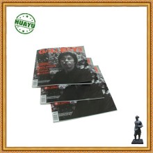 Hot stamping soft cover PUR binding book printing service