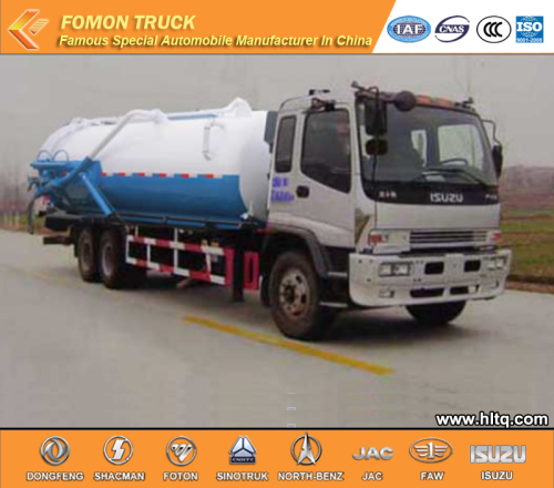 ISUZU รถบรรทุกน้ำทิ้ง 16000L