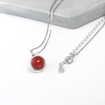 Healing Natural Stone Pendant Necklace