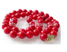 wholesale 17" 8mm original coral beads necklace