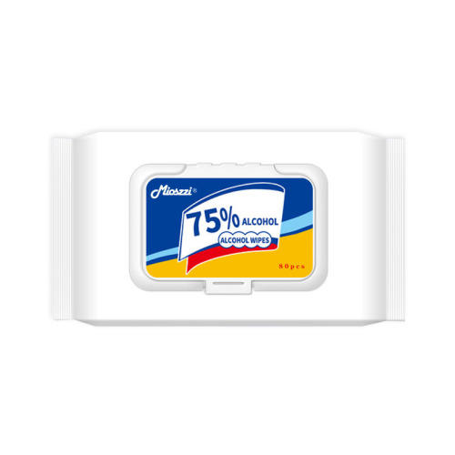 ผ้าเช็ดทำความสะอาดแอลกอฮอล์ฆ่าเชื้อที่ผ่านการรับรอง Antibacterial 99.9 Sanitizer Wipes