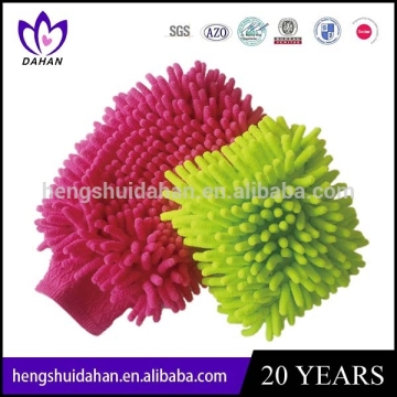 microfiber car washing chenille glove