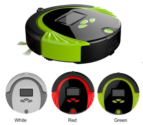 Large LCD Display Smart Vacuum Cleaner with UV Light, Floor Washing Machine, Cleaning Machine