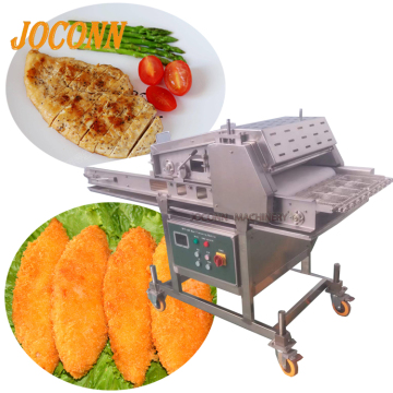 Affordable Chicken Schnitzel Flattening Machine for Boneless Meat Slices
