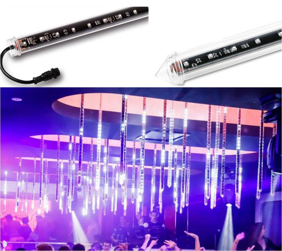 DMX512 چراغ لوله دیجیتال 3D قابل برنامه ریزی