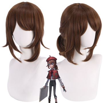 40cm Brown Painter Edgar Cosplay Wig - Ainizu Wholesale