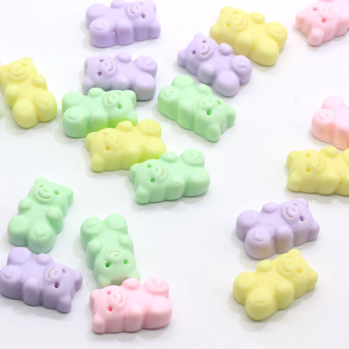 Ρομαντικό Lovely Bear Resin Beads Artificial Animal Diy Art Διακόσμηση Κοσμήματα Στολίδι Μπρελόκ Κατάστημα