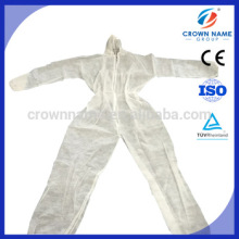 disposable Nonwoven SMS white coverall suit