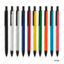 good quality click colorful gift metal pen