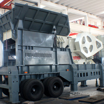 Granite Limestone Mobile Crushing Screening Plant