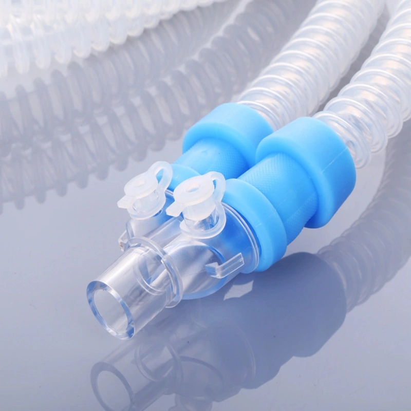 Silicone Resuable Breathing Ventilator Circuit with Anesthesia Mask