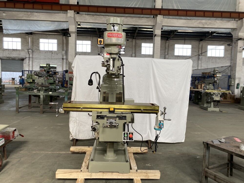 Manual vertical turret milling machine