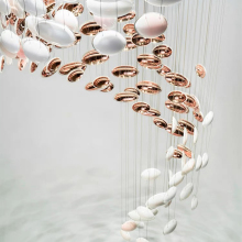 Modern Luxury Chandeliers for Hotel Lobbies and Villas