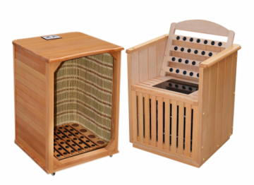 Mini Hemlock Wood Sauna Bathroom Foot Sauna