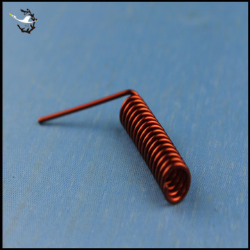 Custom helical antenna spring