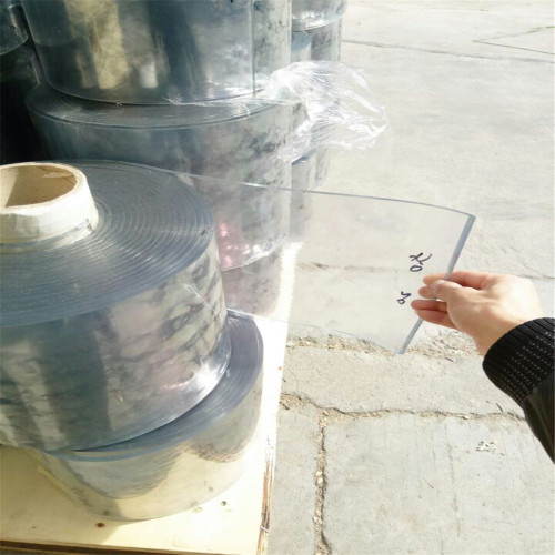 Cuộn màng PVC mềm 0,35mm màu trong suốt