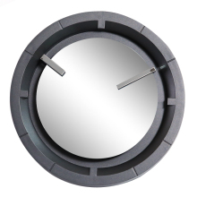 12 Inch Wall Clock with MIrror Face