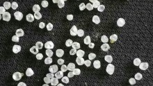 Synthetic Rough White Diamond