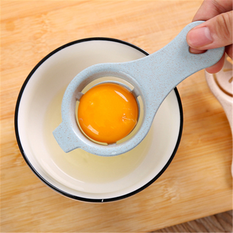 DEQI Plastic Egg Separator White Yolk Sifting Home Kitchen Chef Dining Cooking Gadget For Household Kitchen Egg Tools