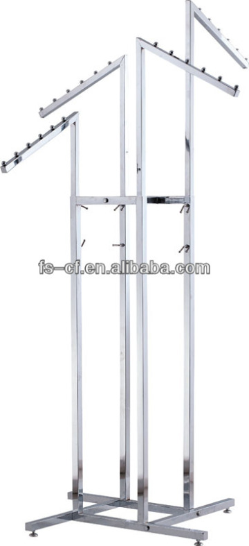 4-wheel Garment Rack/Clothes Rack/Garment Shelf