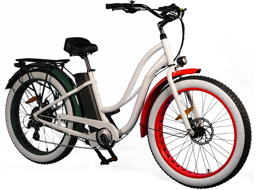 Cheap Snow Fat Tyre E Bike Women 48V 500W Electric Bicycle