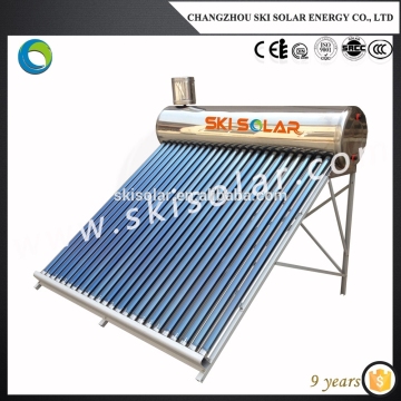 hot sell stainless steel solar water heater