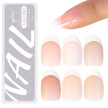 Gelsky Gel X Nail Almond Gel Nail Tips 6 Colors French Nail Tips