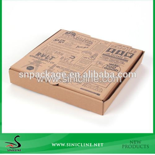 Sinicline newest foldable/collapisible kraft paper packaging box