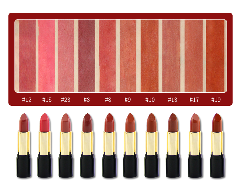 OEM factory Smooth Matte 30 colors customize private label waterproof Long Lasting Smooth matte lipstick