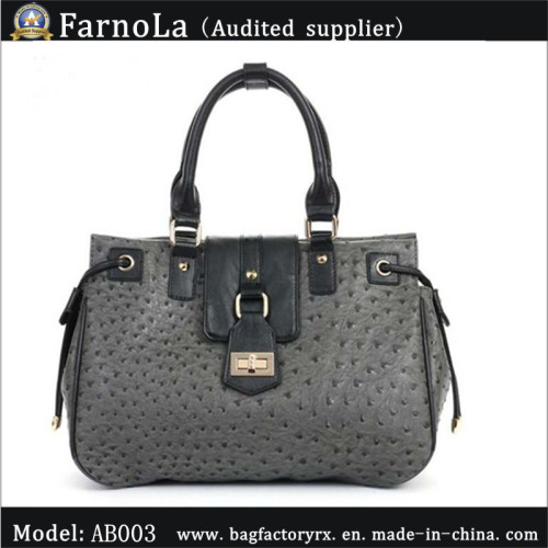 Ostrich Leather Women Bags (AB003)