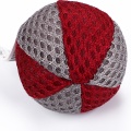 Factory Spot Two Color Mesh Cat Toy Ball