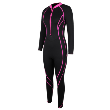 Seaskin Women&#39;s Front Zip Neoprene Scuba Dive Wetsuit