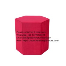 Dining Furniture Cheap Mushroom Stool Velvet Dining Room Dressing Room Fabric Small Stool