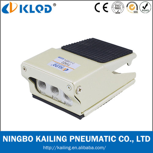 KLQD brand 5 way alloy material Pneumatic Foot Valves to control air FV320