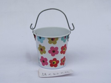 Bright Color Tin Bucket with handle