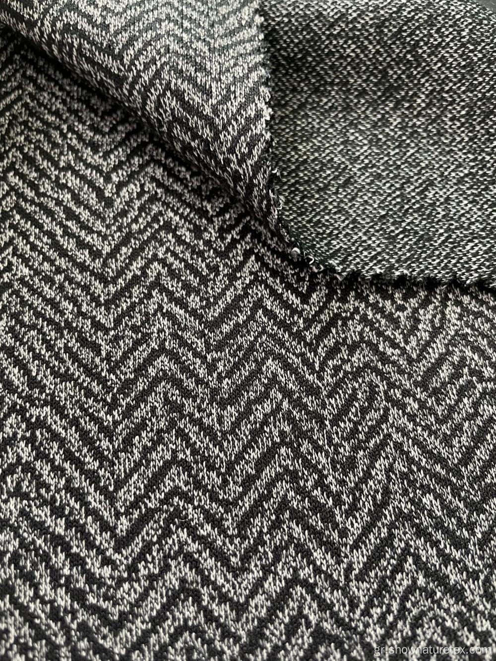 πολυεστέρα rayon knit interlock jersey ύφασμα