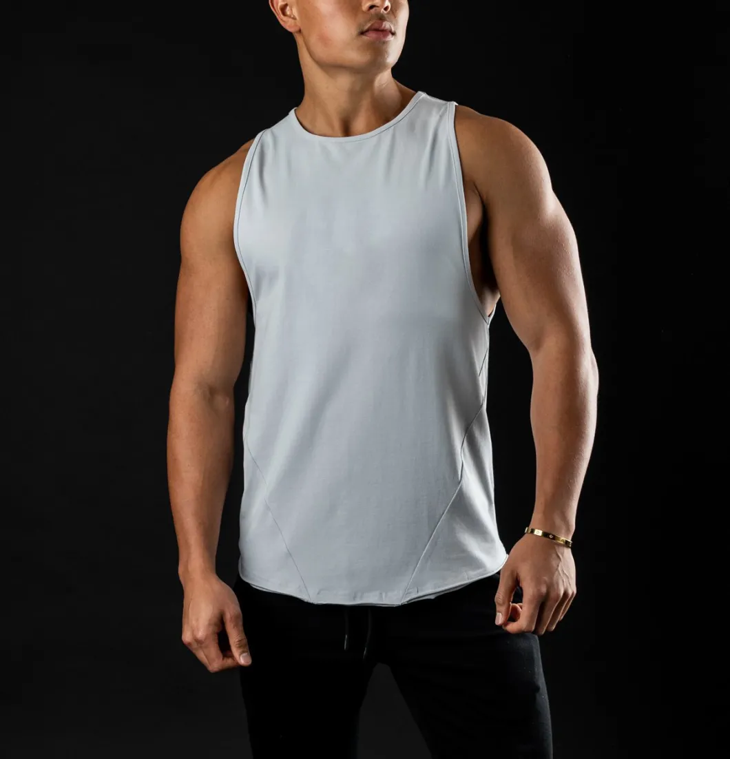 Custom Logo Mens Quick Dry Singlet