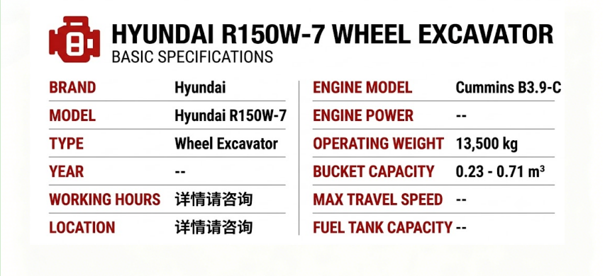 Hyundai R150W-7 Hyundai R150W-7