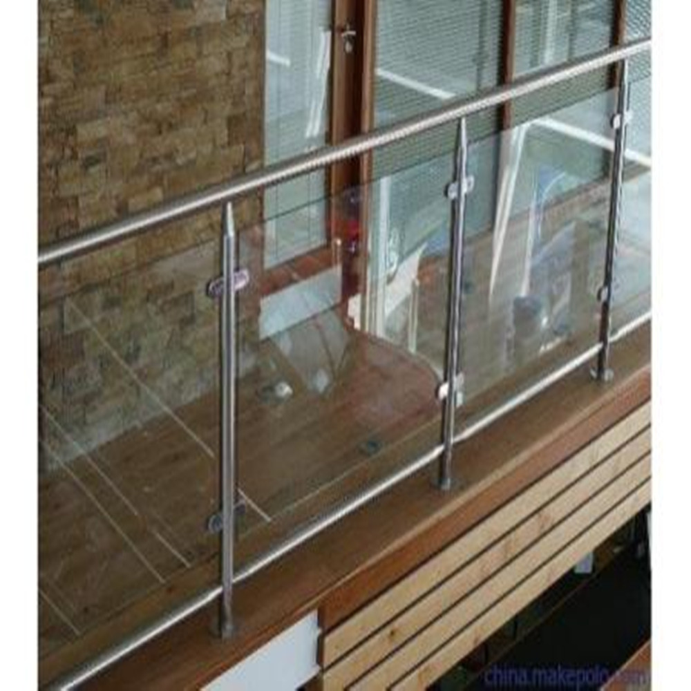 tempered glass railing